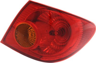 2004 toyota corolla tail light lens #5